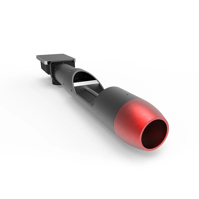 75mm Large Diameter Pump Jet Underwater Thruster, All-Metal Waterproof Motor for RIB, Surfboard & RC Boat Modification