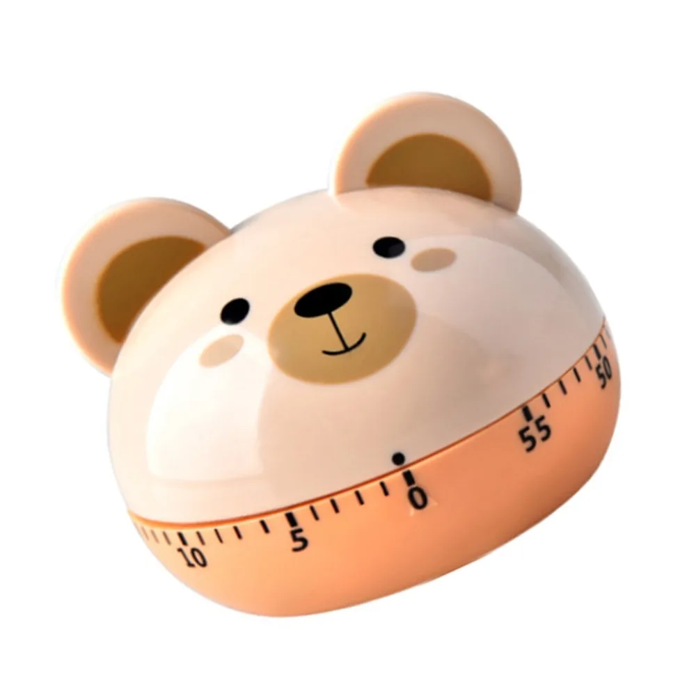 Mechanical Driven Mechanical Timer Hand Use Round Shape Manual Countdown Timer Portable Size Multi Color Options