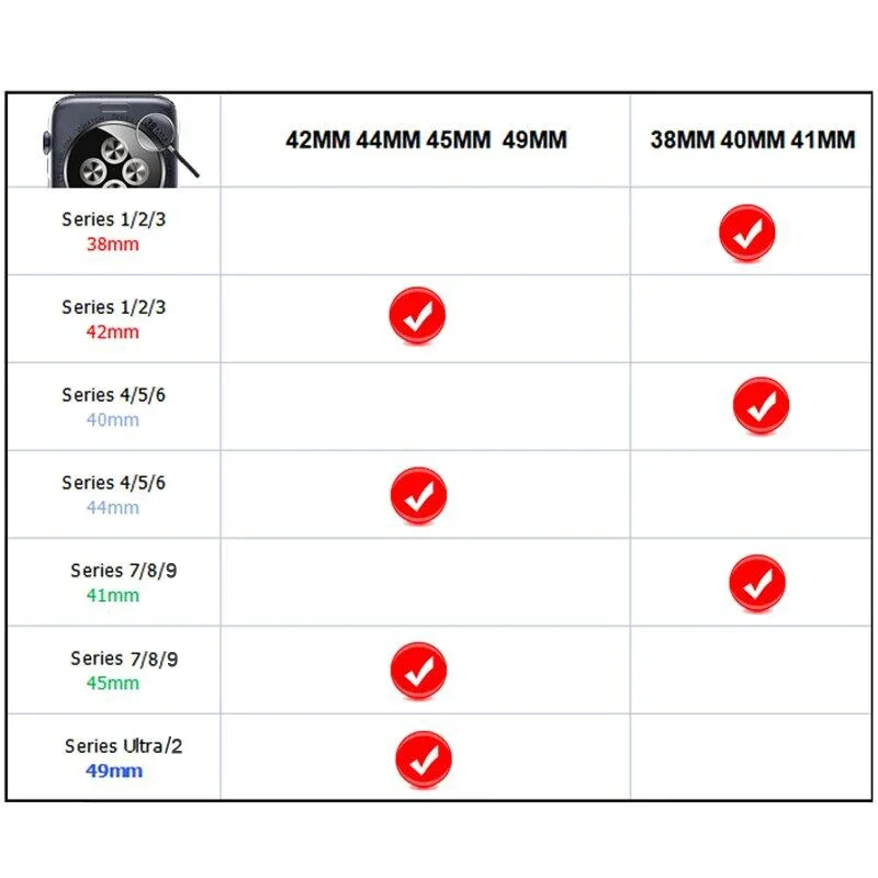 Correa de cadena para Apple Watch Ultra 2, 49MM