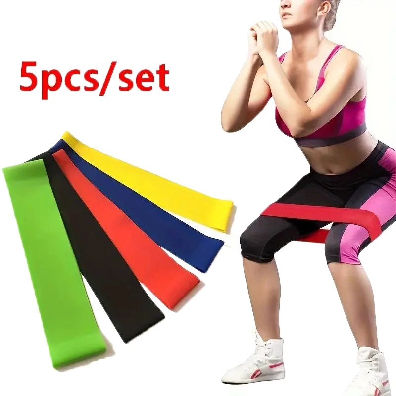 TPE Widerstand Bands Sport Fitness Gummi Schleife Elastische Bänder Kraft Training Workout Expander Gürtel Hause Yoga Gym Ausrüstung