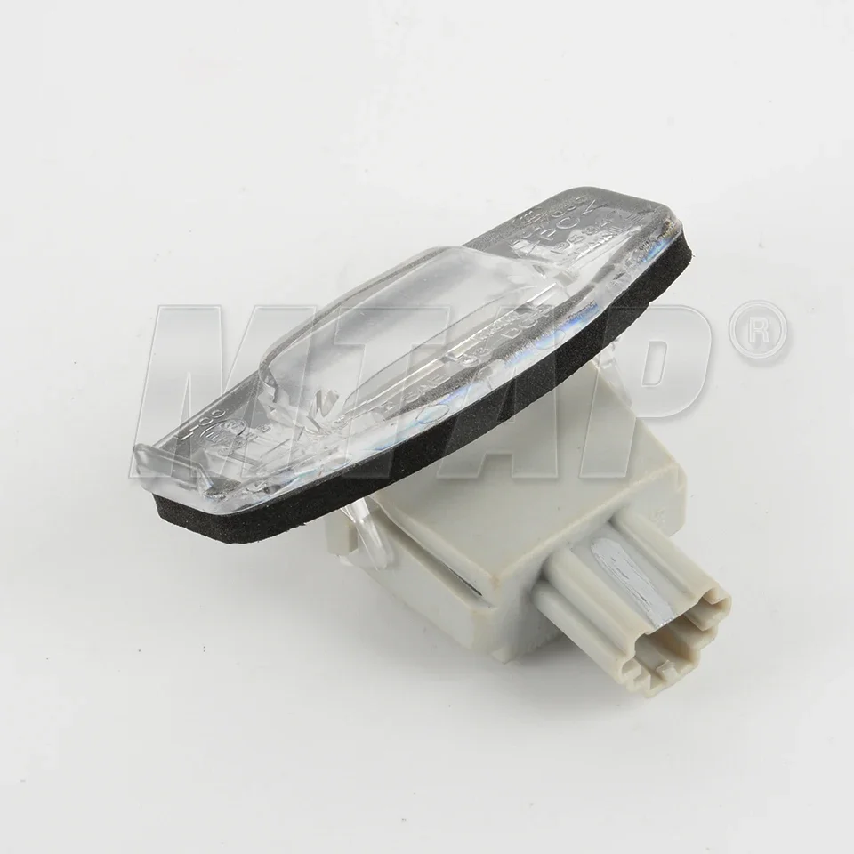 MTAP Rear License Plate Light Shell Case Cover For HONDA  ACCORD CP1 CP2 CP3 2008-2012 For SPIRIOR 2010-2012 For CIVIC 2012
