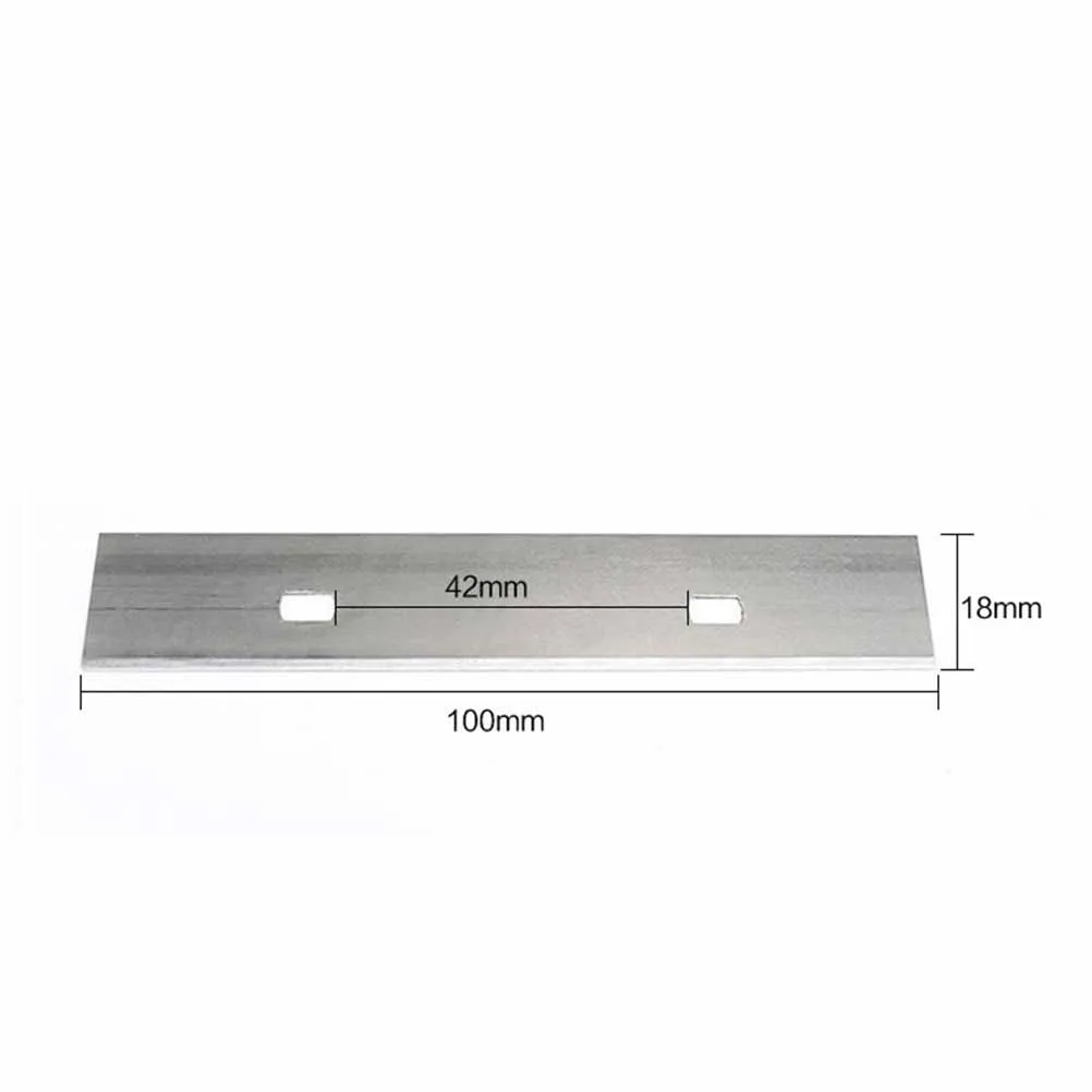 

100 PCS Cleaning Blade Safety High Carbon Steel Kit Dry Clothes Scraper Spare Blades