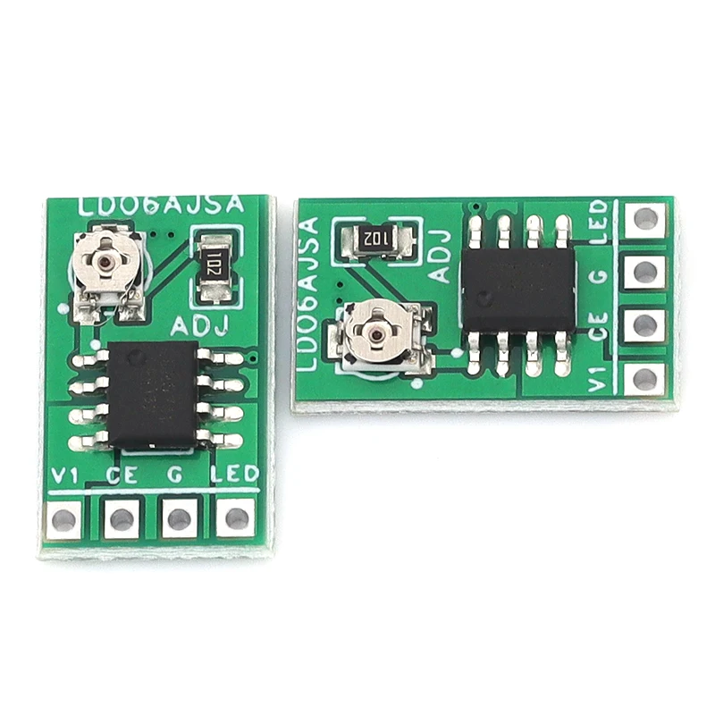 Javino 18650 Flashlight LED Drive Board DC3.3V 3.7V 5V PWM Constant Current Controller 30mA-1500mA Current Adjustable
