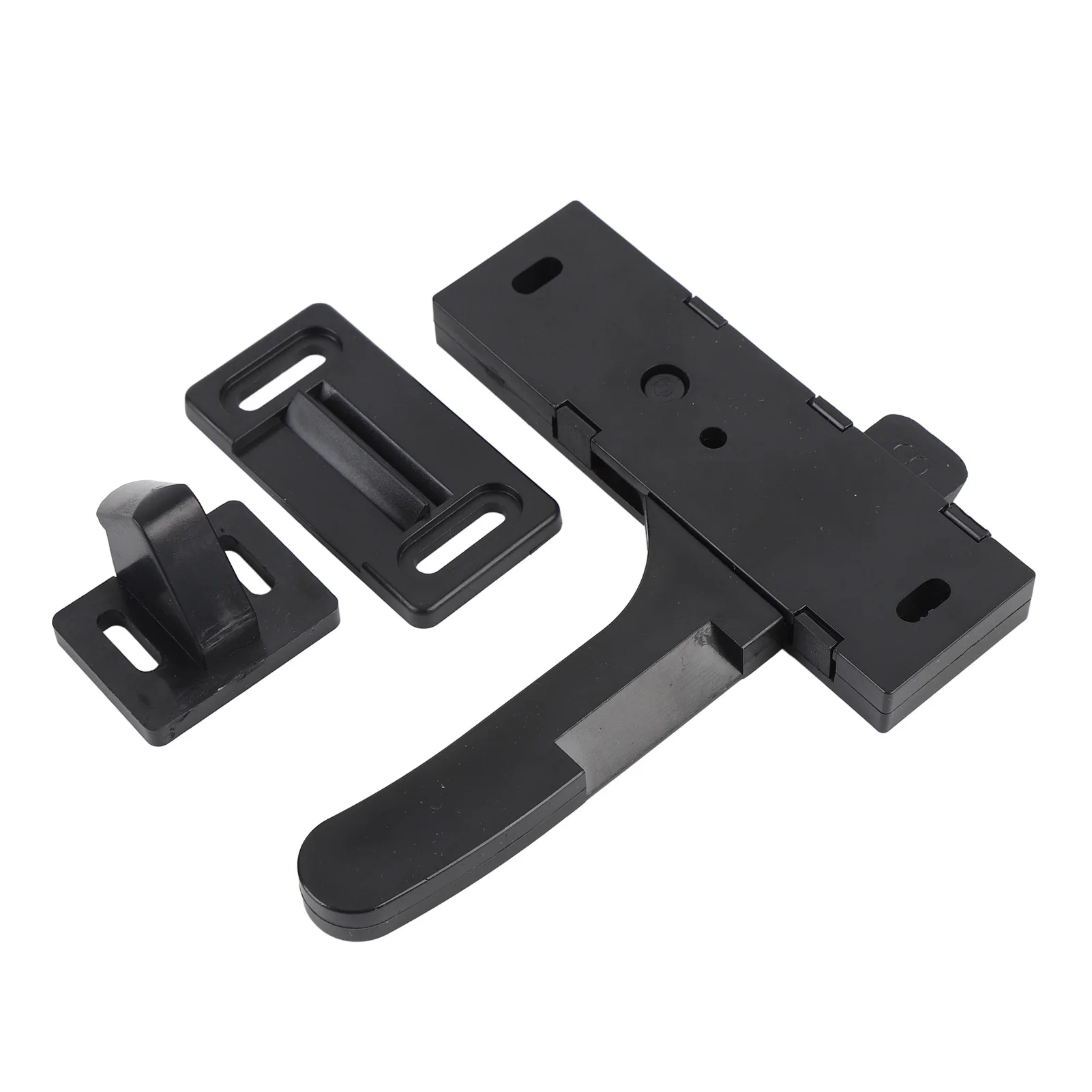 Дверь с экраном для автофургона, правая дверная ручка с экраном, устойчивая к истиранию, простая установка, прочный с винтами для кемпинга, автомобиля