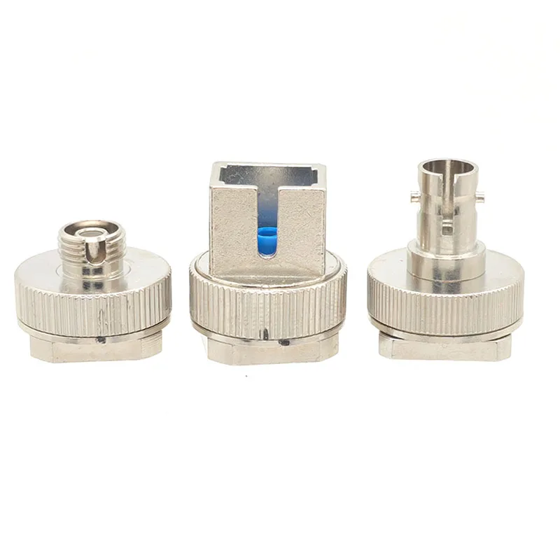 SC/ST/FC Optical Fiber Adapter Connector Optical Power Meter Conversion Coupler Flange Metal Accessories Optical Port Base