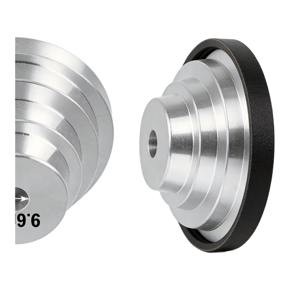 18mm Holes Outer Diameter 39-55-70-80-91mm Pagoda Pulley Wheel Silver Black Color Timing Belt V-belt K660 A Type V-shaped Pulley