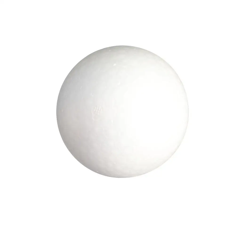 Polystyrene Foam Sphere 12 Cm Foam Ball Reusable Modeling Craft Base for Floral Arrangements and Festive Party Decorations view 4