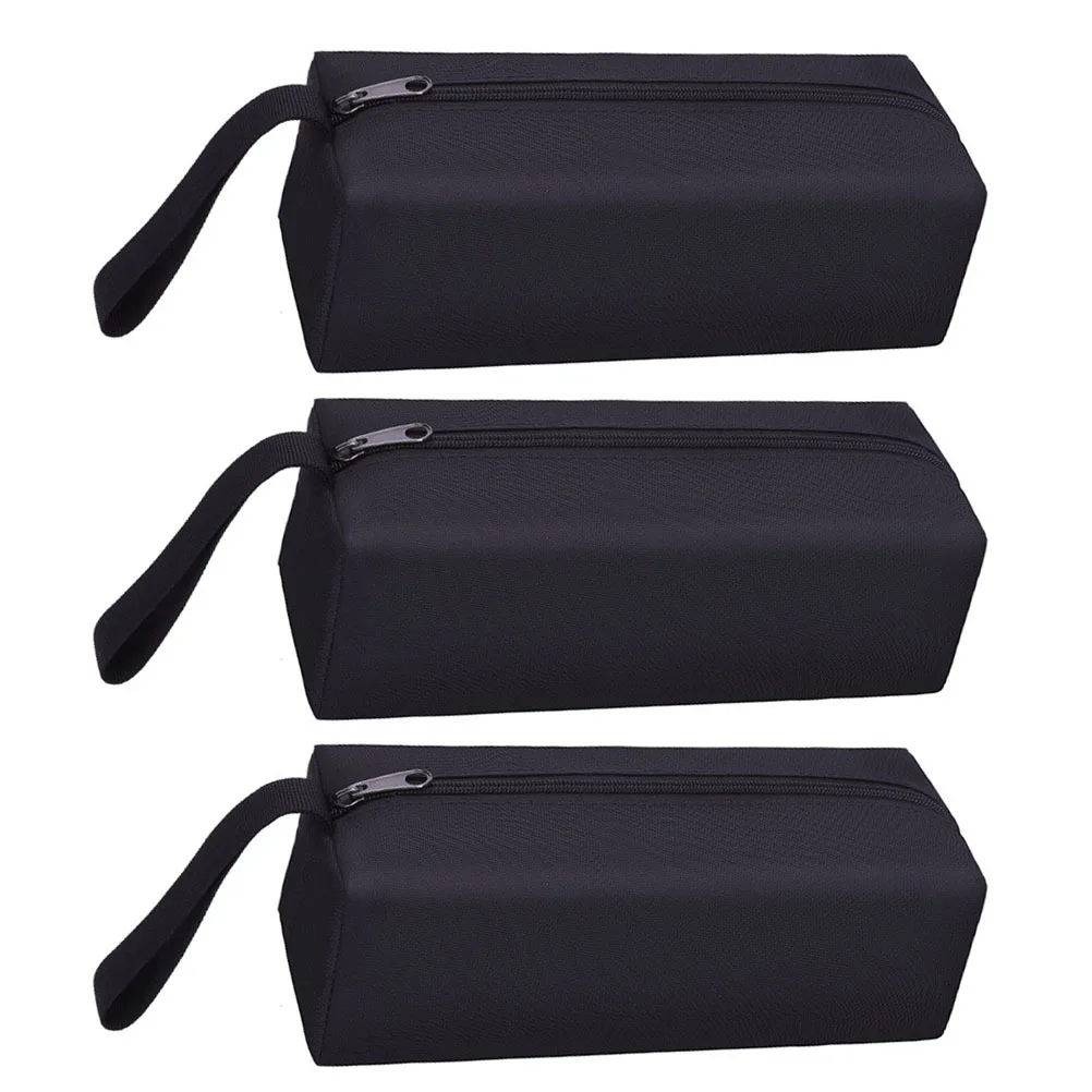 3 قطعة حقيبة أدوات مقاوم للماء أكسفورد القماش الحقيبة المنظم سعة كافية المحمولة متعددة الأغراض حقيبة التخزين لملحقات الأدوات