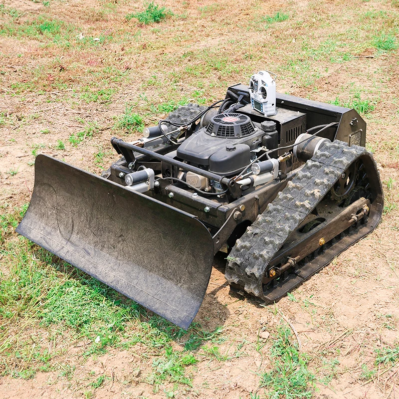 【2026】Fabrikpreis 550 mm Zero Turn Grasschneide-Raupen-Rasenmäher mit automatischer Fernbedienung und Schaufel