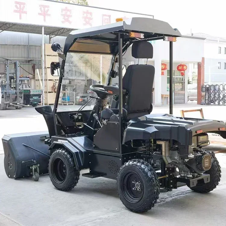 Ride On Snowplow Snowblower Machine Road Snow Sweeping Sweeper Machines