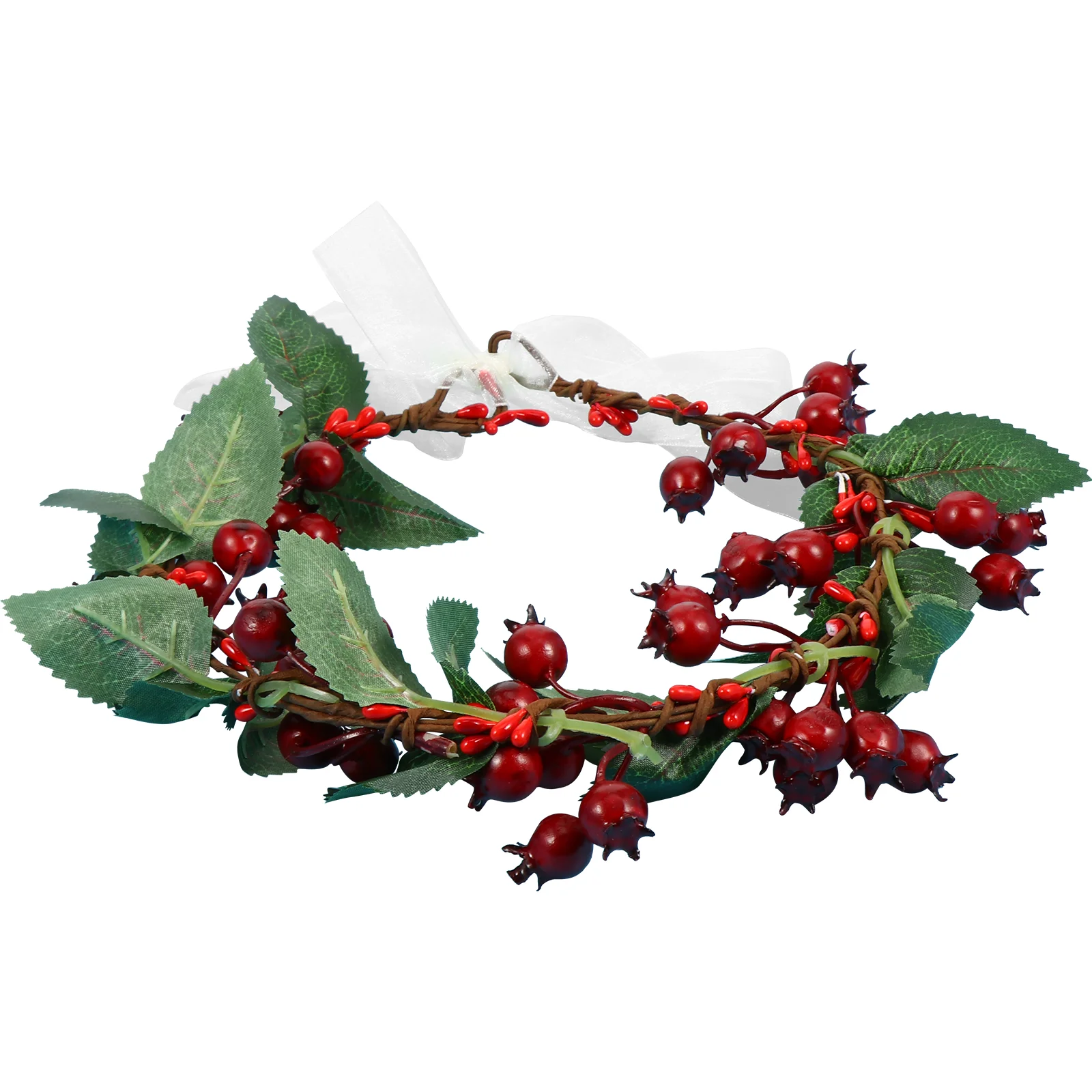 European and American Wedding Christmas Berry Wreath Bride Women's Hair Accessories Flower Textile Headband