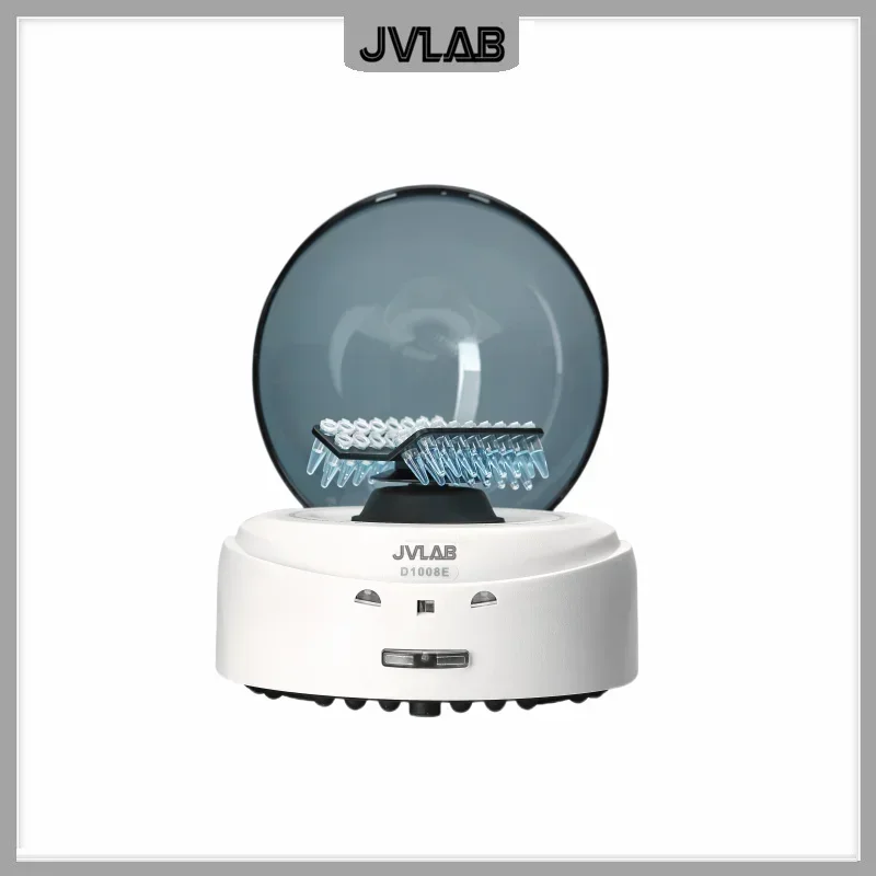 Palm Micro Centrifuge Laboratory Mini Centrifuge 4000rpm Come with Two Rotors for 0.5 1.5 2ml Tubes up to 8 PCR Strips*4