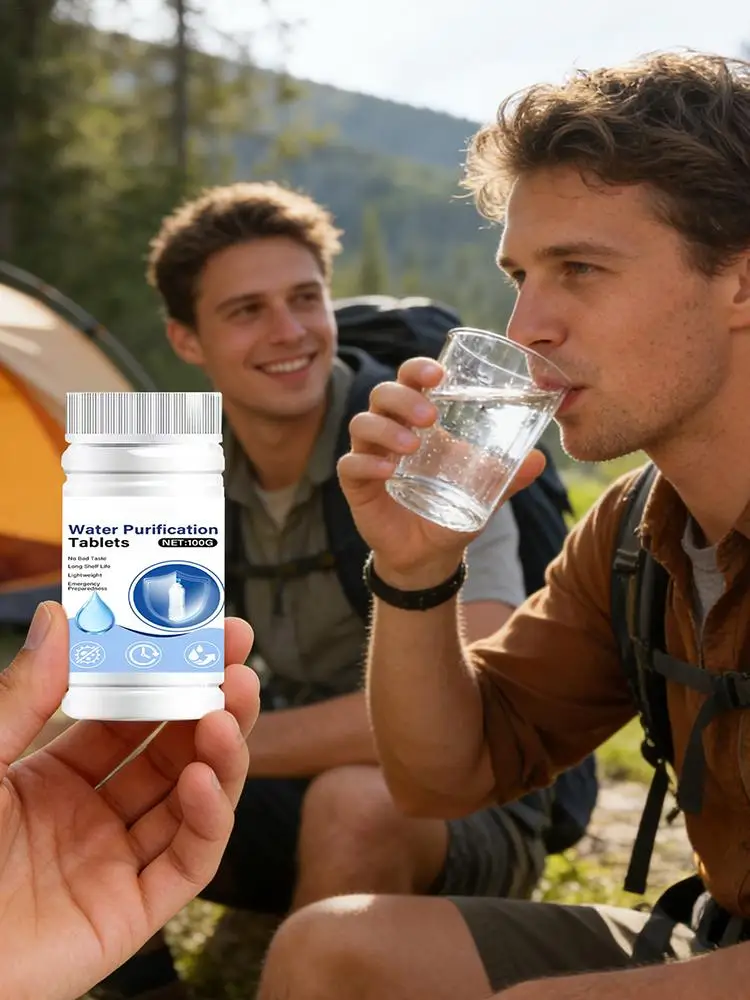 100g fish tank purification tablets, water clarity maintenance, impurity decomposition, efficient sedimentation for clean water
