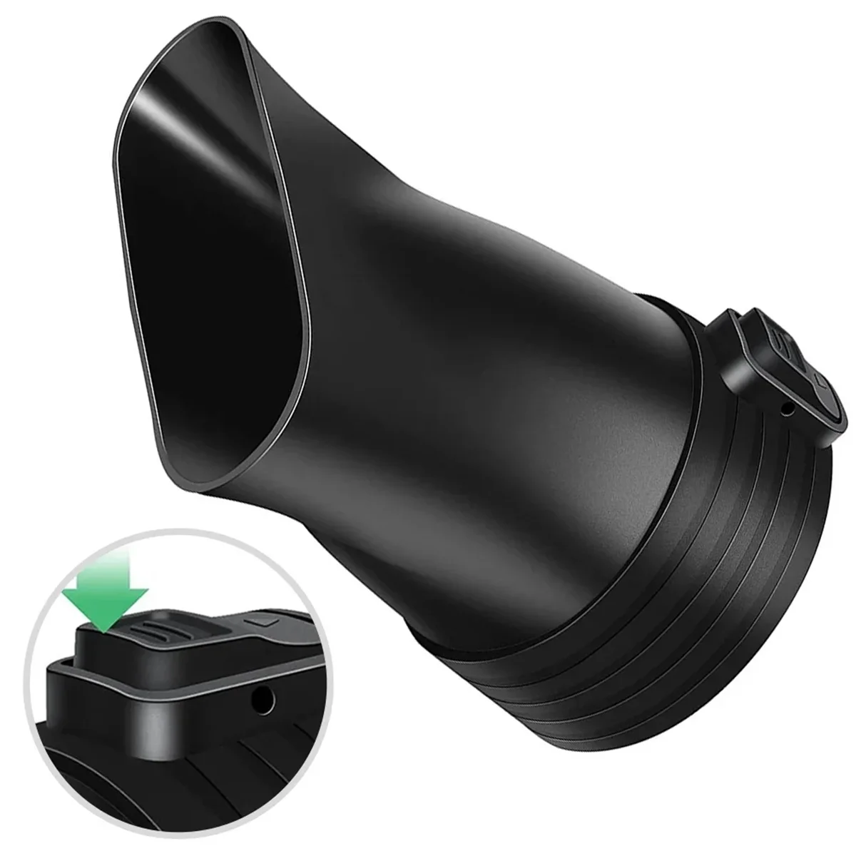 Boquilla plana ABPO AN5300 para soplador inalámbrico EGO 530 CFM 575 CFM LB5300 LB5302 soplador de hojas equipo eléctrico para exteriores