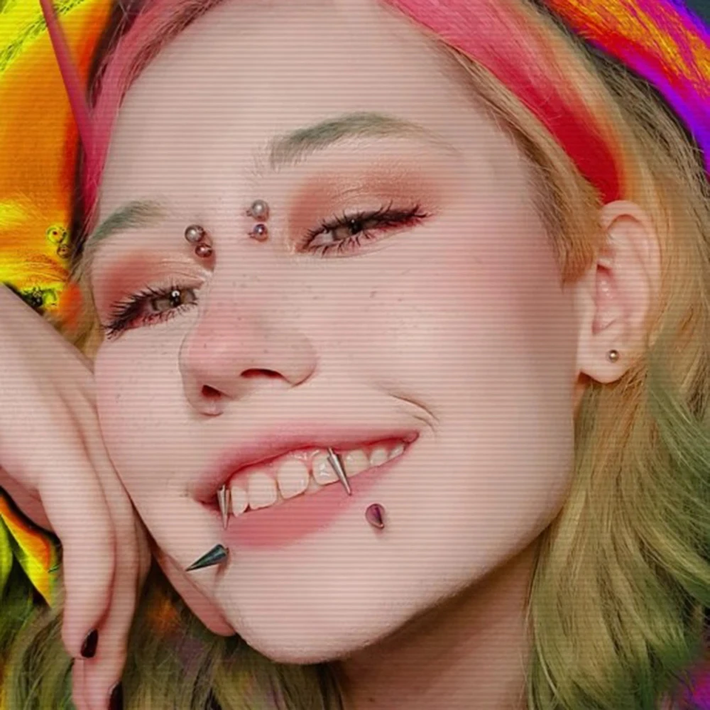 2 piezas de joyería perforada - Nail Art Vampire reseña y precio