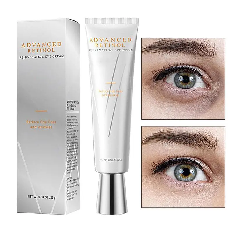 

25g Retinol Anti-Wrinkle Eye Cream Dark Circles Reduce Fine Lines Eye Bags Lift Firm Brightening Serum Korea Cosmetics Eyes Care