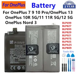 BLP699 BLP827 BLP899 BLP829 BLP921 BLP975 BLP925 BLPA25 BLPB09 Battery For OnePlus 7 9 10 Pro OnePlus 12 13 10R 11R 5G Nord 3