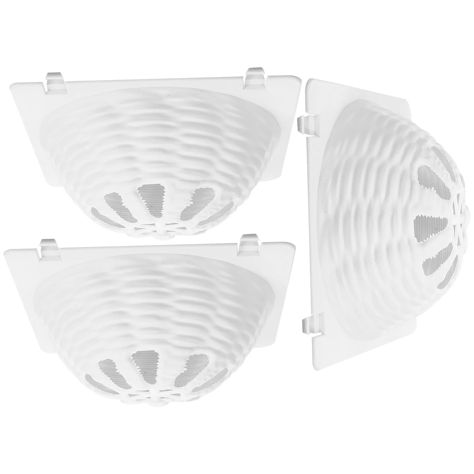 

3Pcs Hollow Plastic Bird Nest Cover Hanging Cage Breeding Hatching Pigeon Nest Incubator Accessory Bird House for Cage