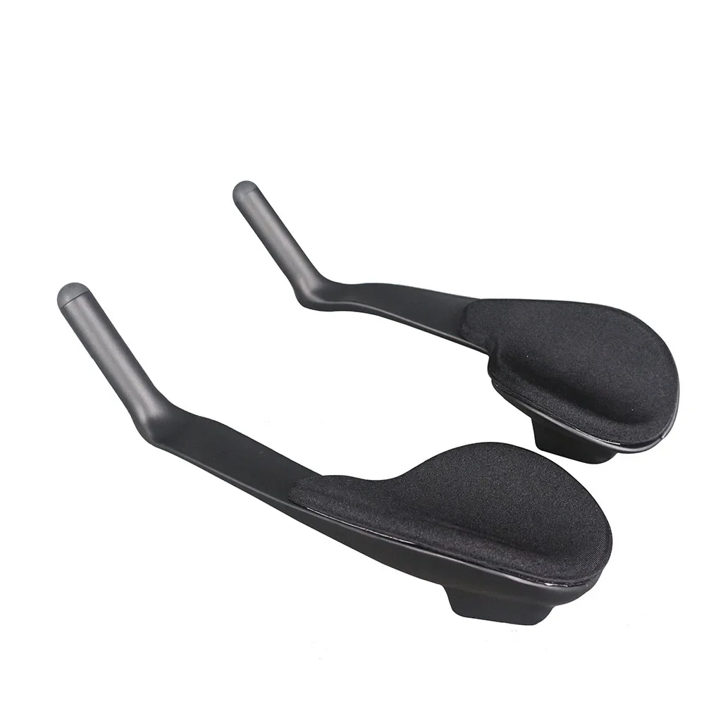 Spoon Shape Full Carbon Fiber TT Hand Rest Handle Aero Type Extension Bar bike Couplings deputy handlebar TT106