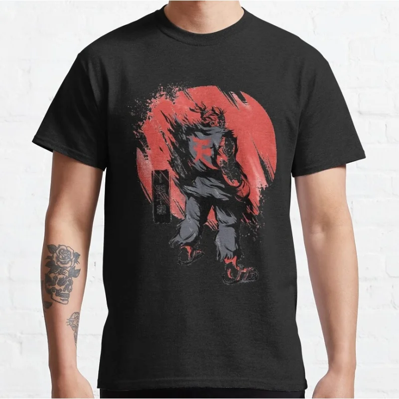 

Master of the Fist 80s Combat Street fighter Gift t shirt Retro Arcade game Graphic Tee Y2K Clothes 100% cotton Large size Tops