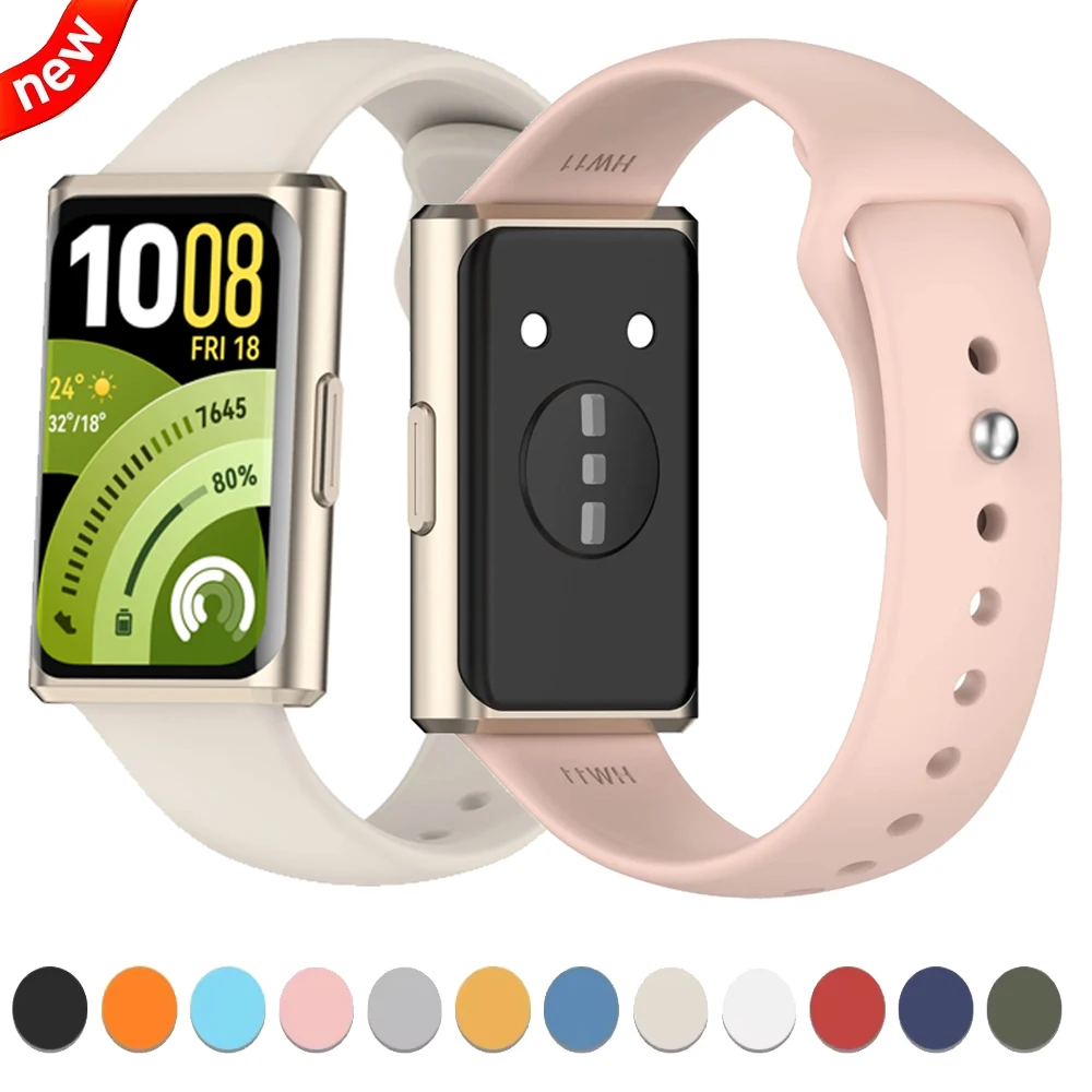 Weiches Silikonarmband für Huawei Band 11/11 Pro. Original-Armband für Huawei Band 11. Bequemes, austauschbares Zubehör
