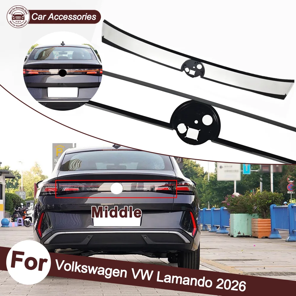 

For Volkswagen VW 2026 Lamando Through Outside Taillight Shell Rear Signal Parking Lights Cover Replace The Original Lampshade