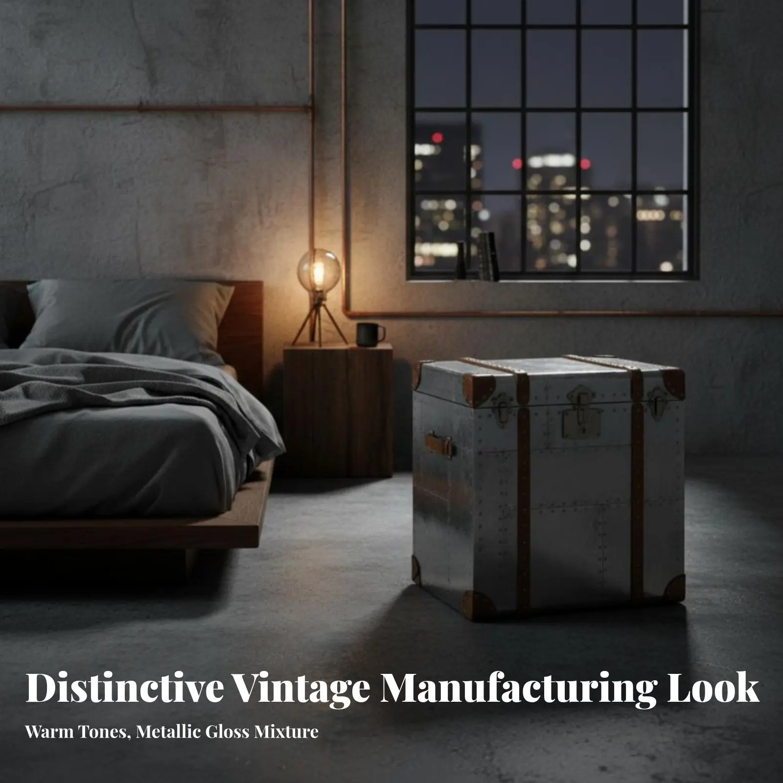 

Прикроватная тумбочка в стиле чемодана: винтажный дизайн, многофункциональность для арендаторов, студентов, прихожей