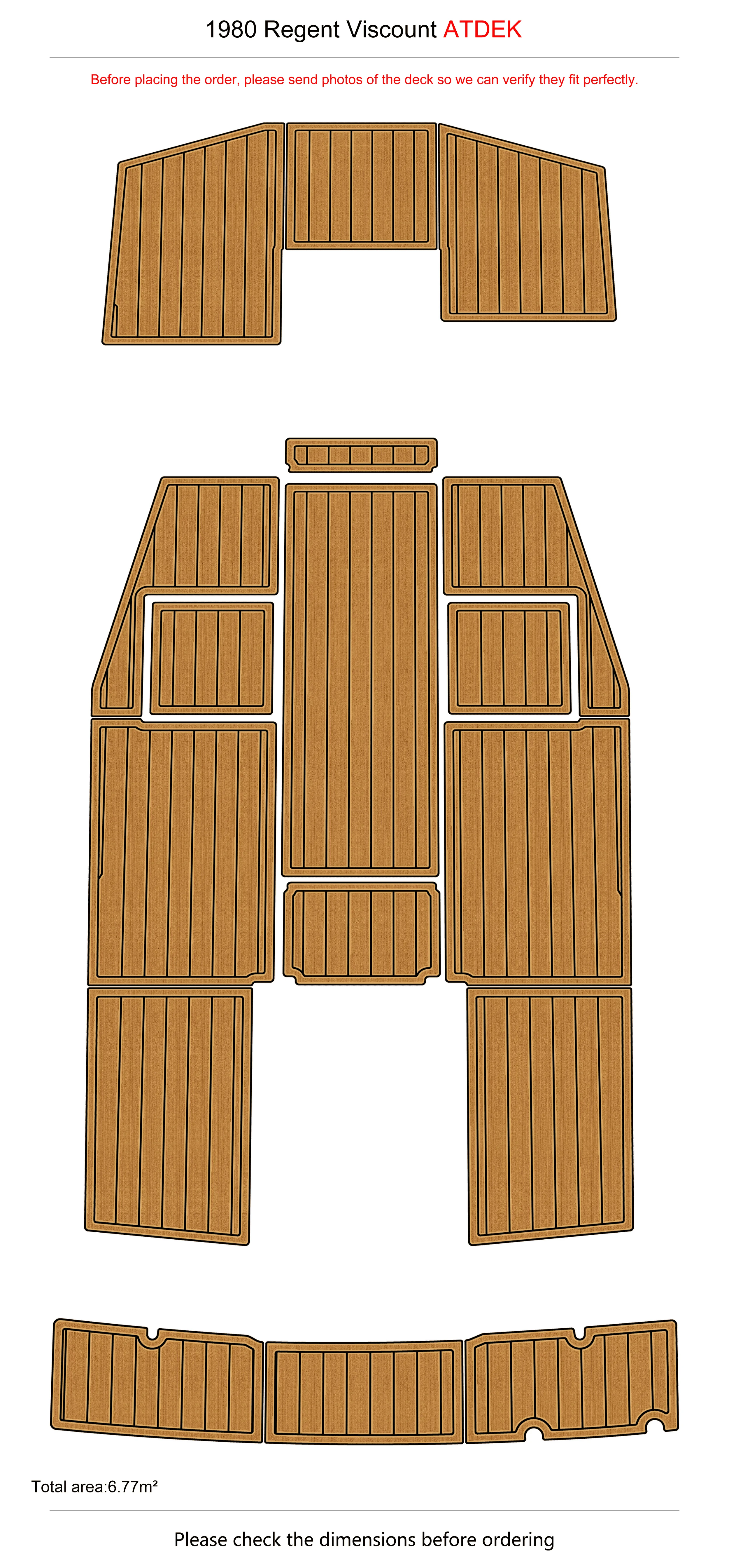 For 1980 Regent Viscount 1/4