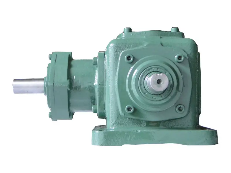 ratio 1:1 right angle or 90 degrees multiplier sealed gear box /gear speed reducer with 3 shafts