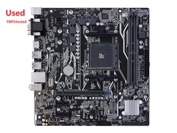 PRIME A320M-K Motherboard Socket AM4 DDR4 USB3.0 SATA3 HDMI VGA 32GB A320 M.2 Desktop Motherboard Used