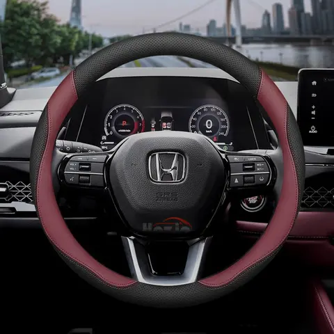 8 best sales होंडा स्टीयरिंग व्हील कवर - №4
