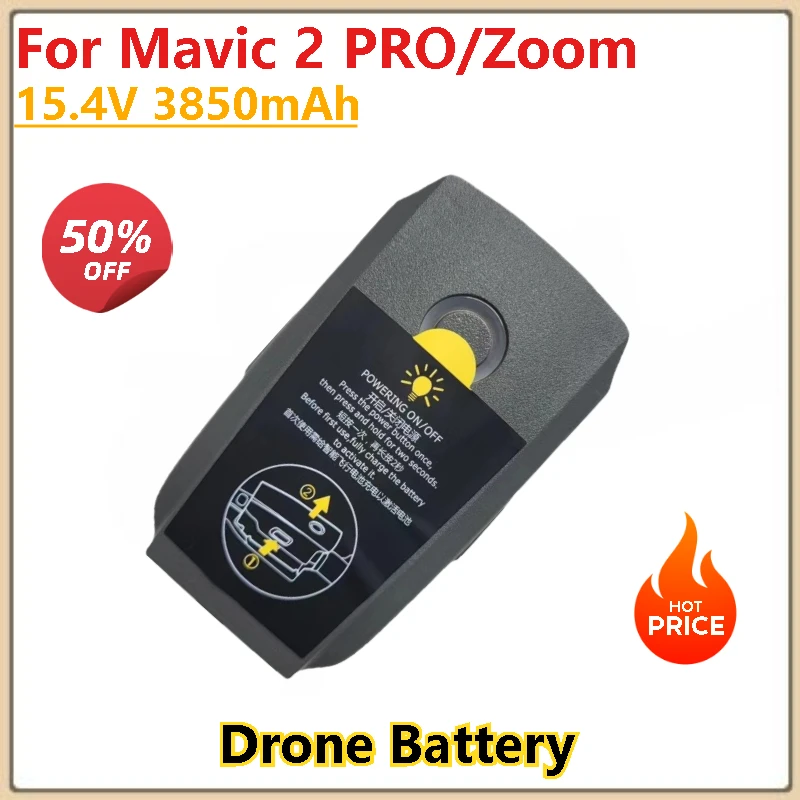 

15.4V 3850mAh Drone Battery For Mavic 2 PRO/Zoom Series Intelligent Flight New High Quality
