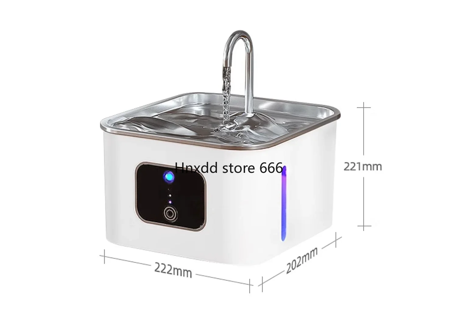 Pet feeding, drinking water, drinking water dispenser, automatic circulation of flowing water, unplugged water basin