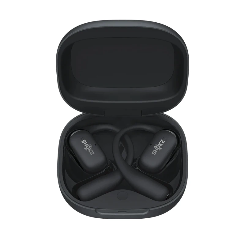 Shokz OpenFit 2+ Kopfhörer T921 Open Ear Wireless Bluetooth 5.4 Kopfhörer OWS Call Noise Reduction Ohrhörer 11 Stunden Akku IP55
