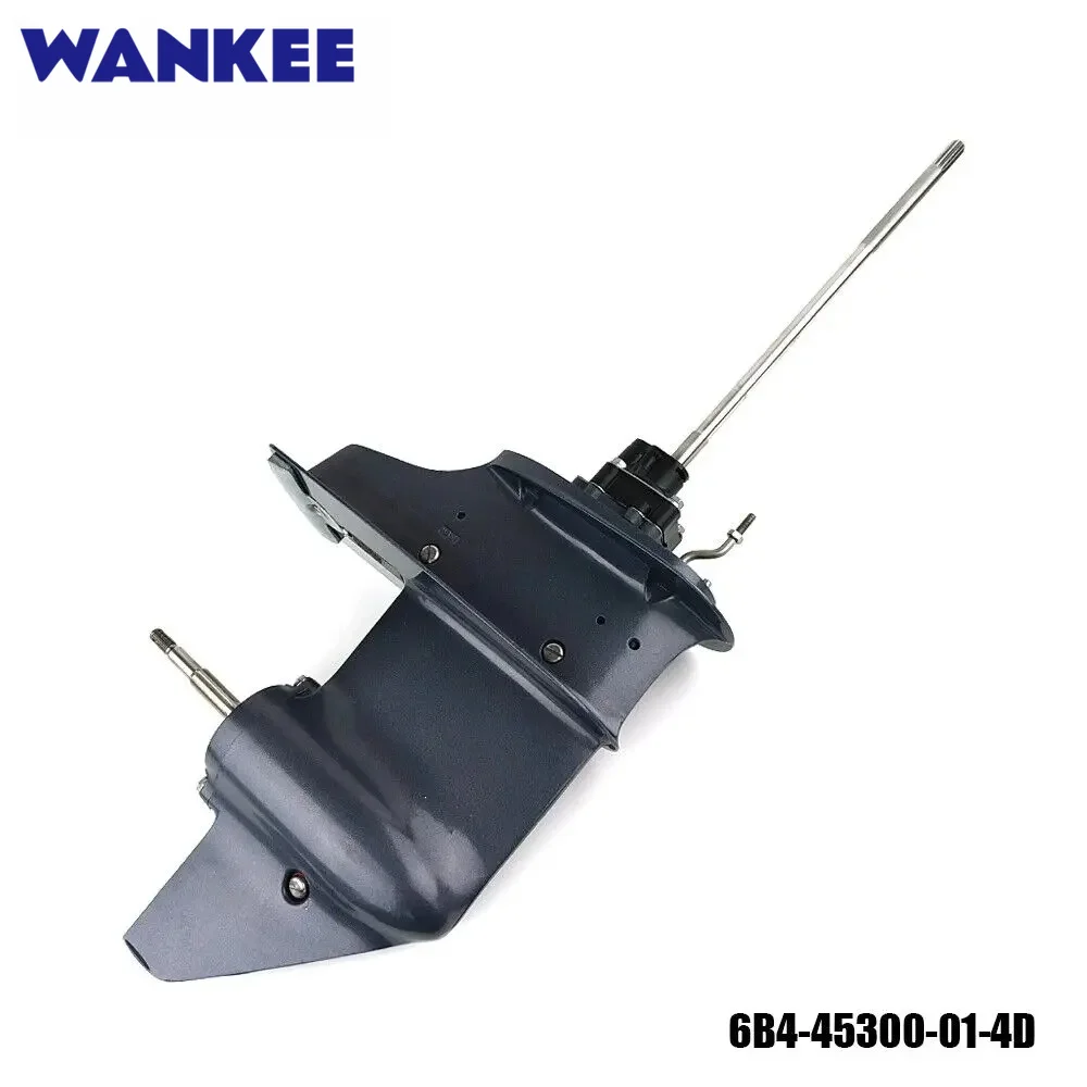 6B4-45300-01-4D (S) Lower Unit Assy Short For Yamaha 2 Storke 9.9 15HP 15D 6B4 Outboard Engine