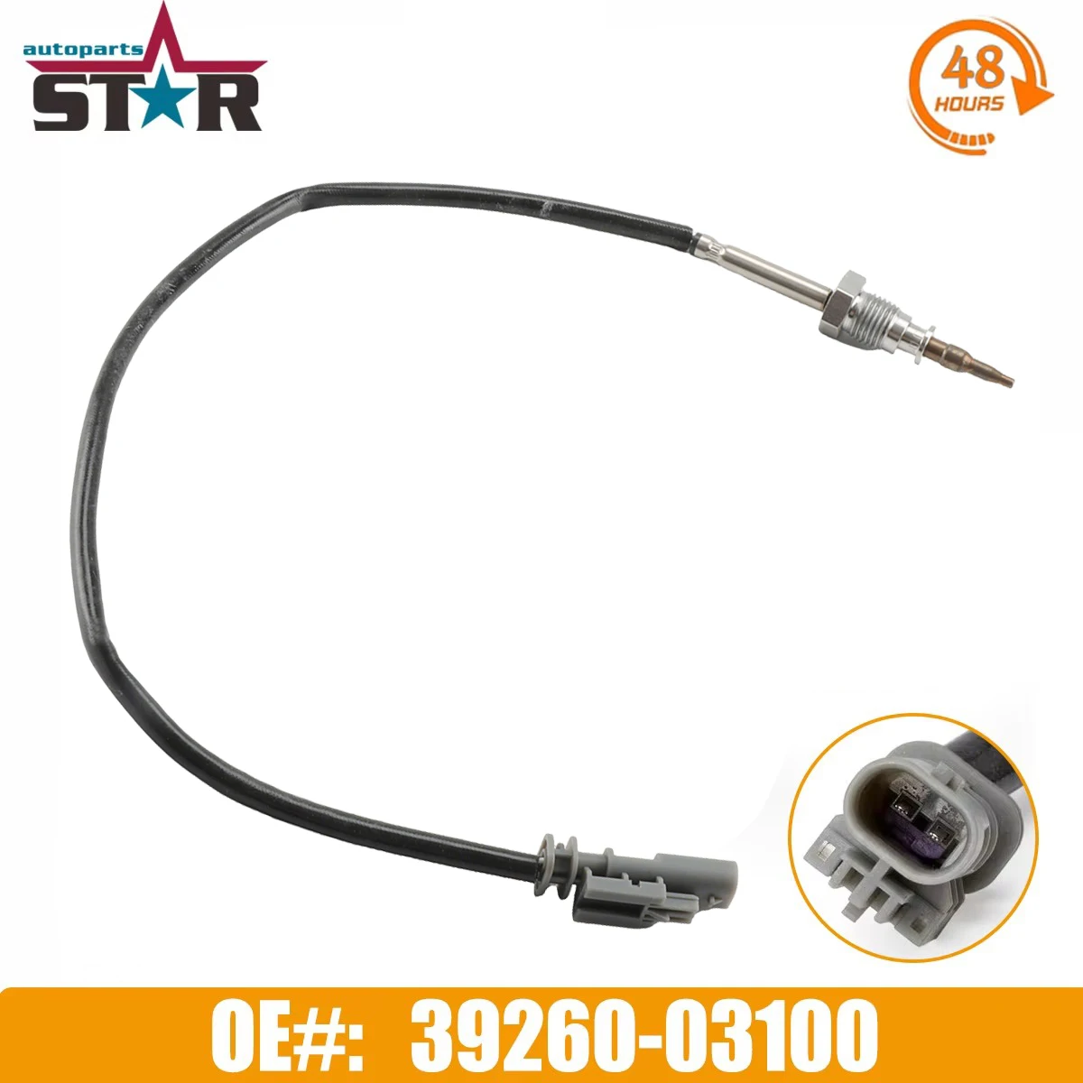 

New 39260-03100 Exhaust Gas Temperature Sensor For Kia Nitro GDI For Hyundai Ioniq AE 1.6L Hybrid 3926003100 39260 03100