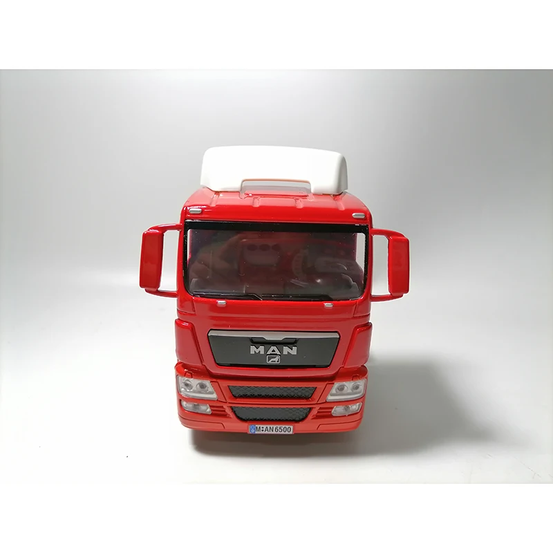 Diecast 1:32 MAN Alloy Truck Head Model Series Red White Yellow Adult Classic Collection Static Display Souvenir Boy Gift