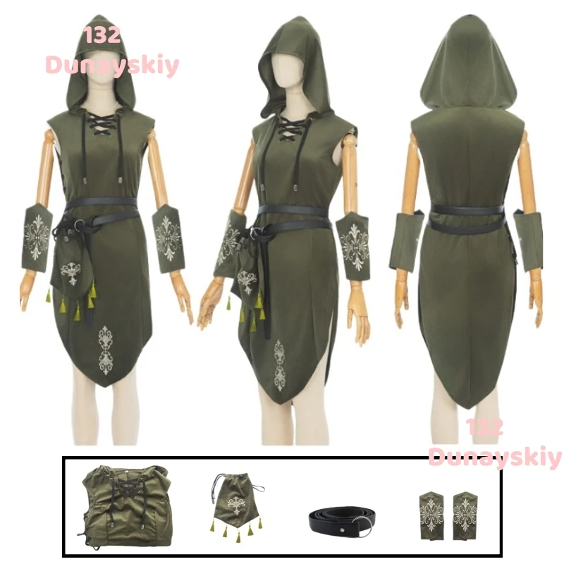 

Кожаный ремень-цепочка для средневекового эльфа, косплея в скандинавском стиле викингов, ретро-опора