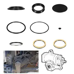 TENG MILE 9pcs/set Replace for Sheppard M100 M90 Power Steering Gear, Sector Shaft Seal Kit, 5545741/5544881