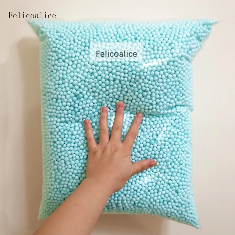 250 g/Beutel Macarons 2–3,5 mm 4–6 mm Pastell-Mini-Schaumperlen, bunte Styropor-Styropor-Füllkugeln, Basteln, DIY – Detail 27