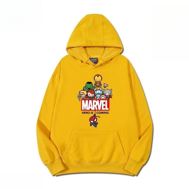 سترة بغطاء للرأس مطبوعة برسوم كارتونية للأبطال الخارقين من Marvel للرجال باللون الأسود والأبيض من القطن كاجوال بأكمام طويلة للخريف والشتاء ملابس خروج عصرية كوسبلاي #3