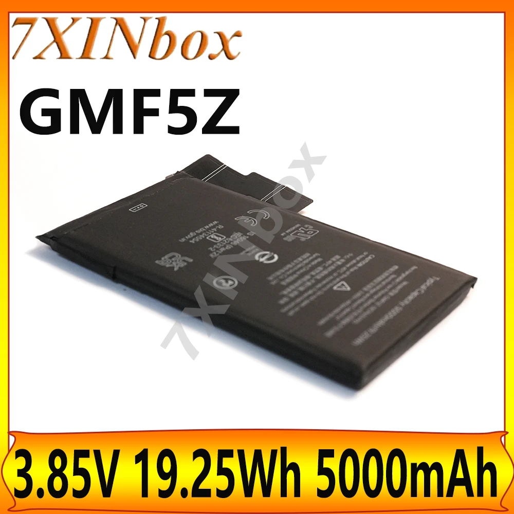 7XINbox GMF5Z GP4BC GE2AE GFE4J 3.85V 19.25Wh 5000mAh High-Capacity Replacement Battery For Google Pixel 7 Pro free tool