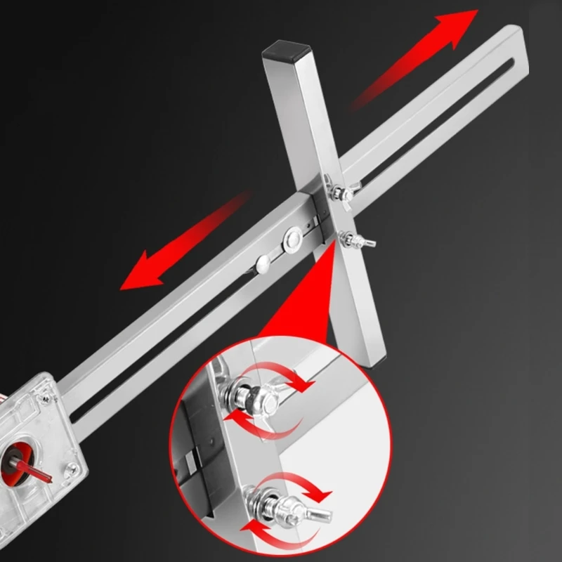 Trimming Machine Guide Positioning Cutting Board Tool Hole Opener Grooves Dropshipping