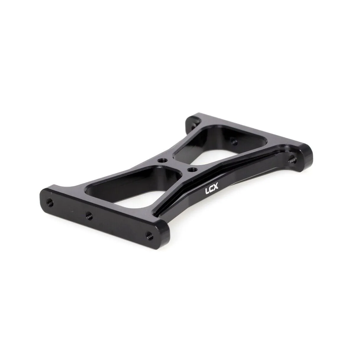 Lcx racing 1/10 rc crawler carro de alumínio traseiro crossmember chassi cinta para traxxas trx4 trx6 atualizações peças acessórios