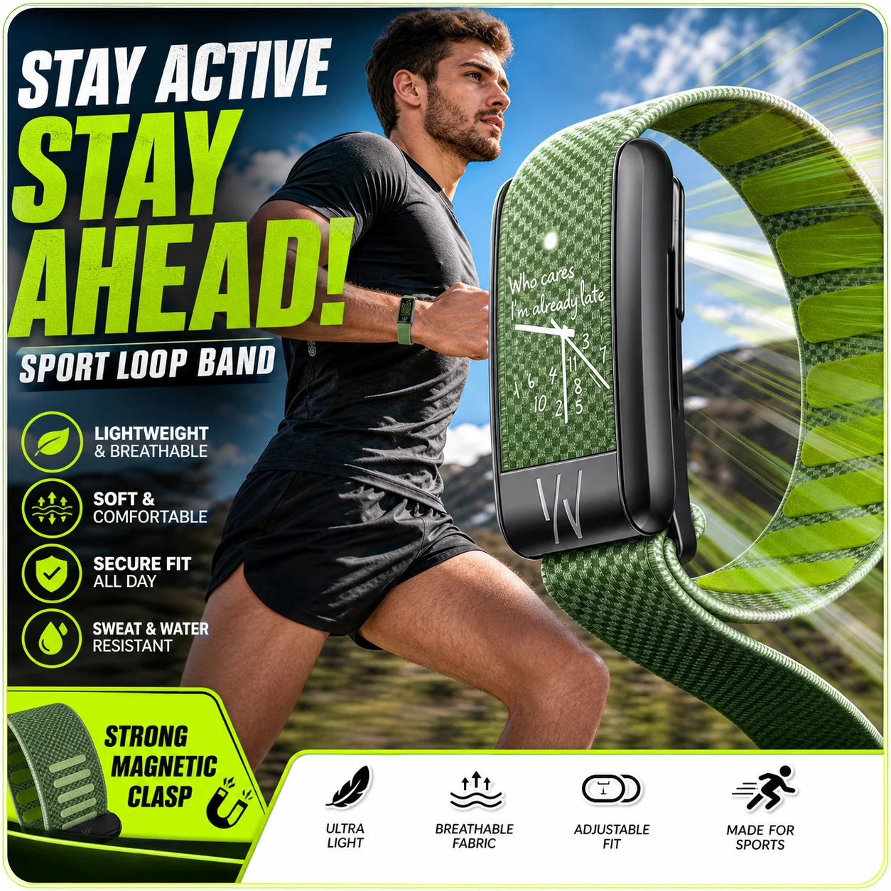 whoop-40-replacement-band-nylon-woven-printed-sport-strap-wristband-crown-clock-design-metal-frame-fitness-tracker