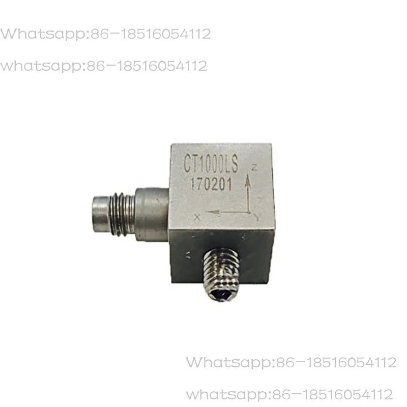 CT1000SLFP ICP IEPE 1000g مستشعر تسريع ثلاثي المحاور اختبار اهتزاز كبير التأثير #1