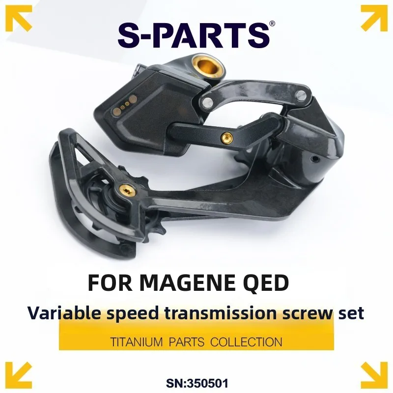 Road bike electronic derailleurs titanium screw for magene QED transmission front rear titanium screw