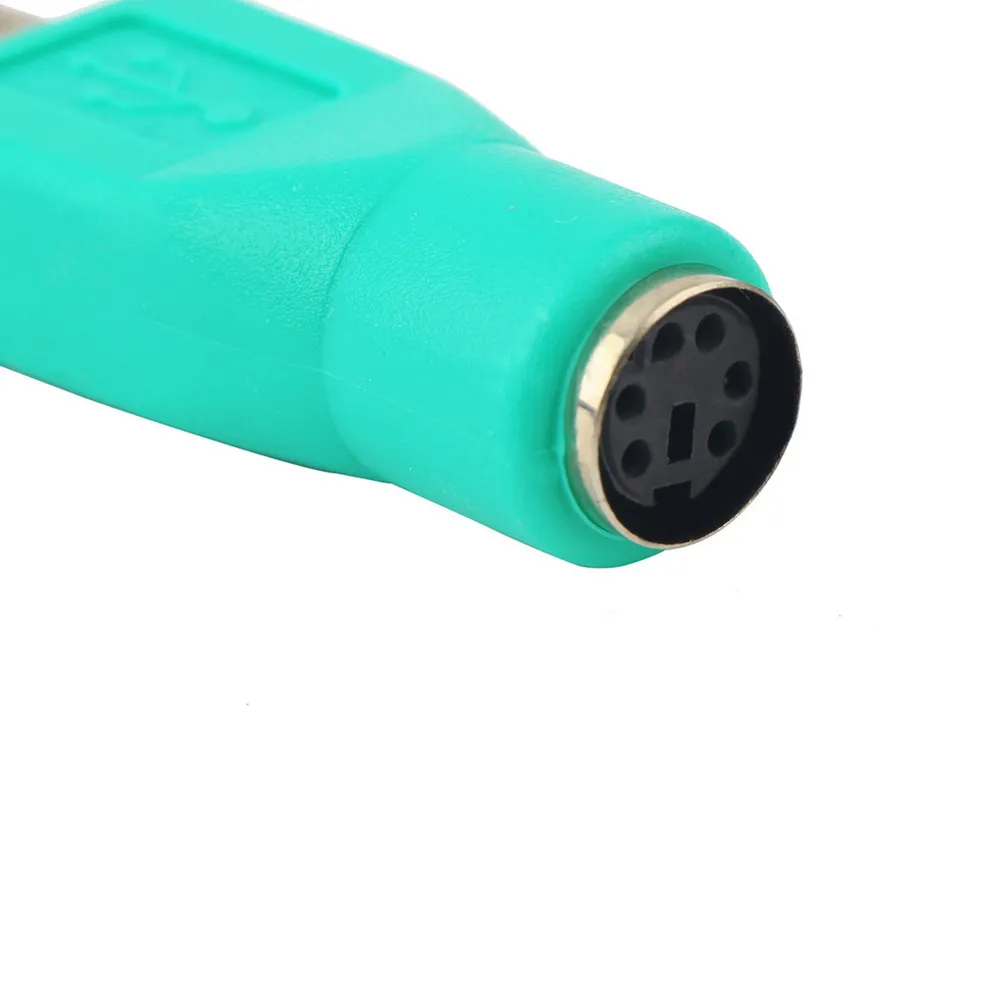 

USB to Adapter 6 Pin Female Mouse Keyboard Converter USB 1.1 2.0 Support Hot Swap Plug and Play /2 Female Mouse Adapter