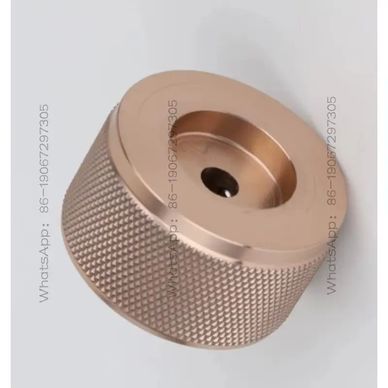 VVV Solid Aluminum Alloy Knob, Power Amplifier Radio Car Volume Potentiometer Knob Cap, Rotary Tooth Cap 38mm