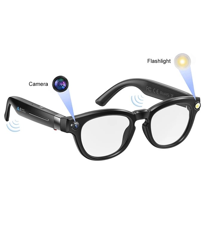 

Q8 Automatic Color-changing Lenses Smart Glasses Video Recording 800W Al Translation Smart Wearable Headset Men Lady 2025